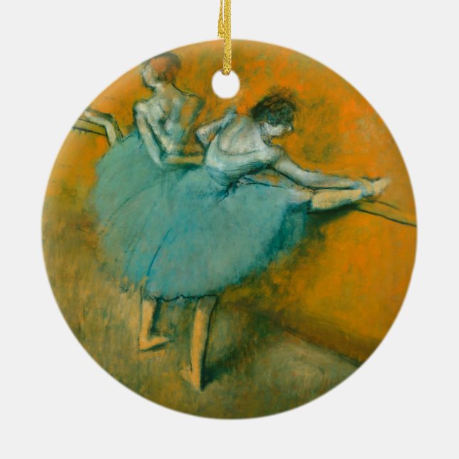 Edgar Degas Dancers bei der Bar Malerei Keramik Ornament (Hinten)