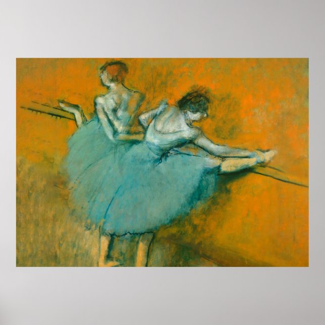 Edgar Degas Dancers bei der Bar Malerei Poster (Vorne)