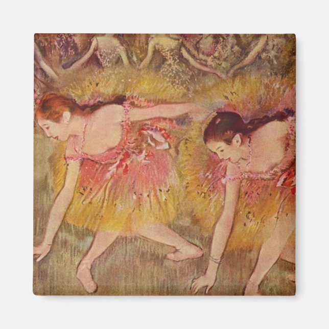 Edgar Degas Dancers Bending Down Magnet (Vorne)