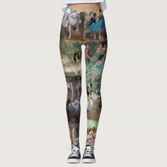 Edgar Degas - Dancers Masterpiece Selection Leggings (Vorderseite)