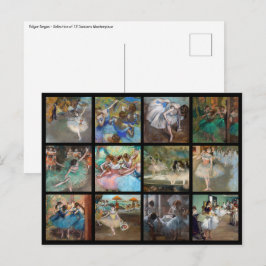 Edgar Degas - Dancers Masterpiece Selection Postkarte