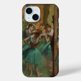 Edgar Degas Dancers Pink und Green iPhone Case