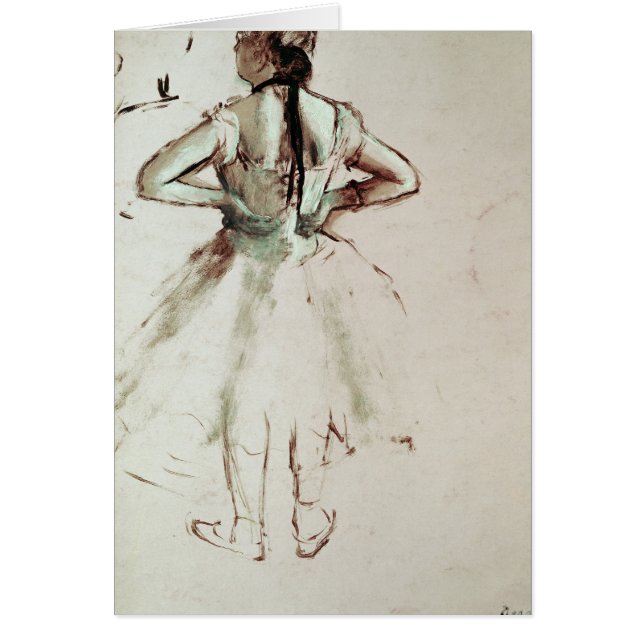 Edgar Degas | Danseur vu de l'arrière (Devant)