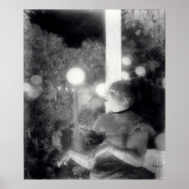 Edgar Degas | Das Café-Konzert Poster (Vorne)