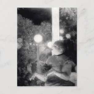 Edgar Degas   Das Café-Konzert Postkarte