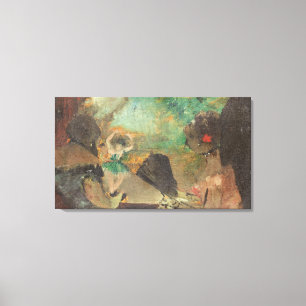 Edgar Degas   das Loge, c.1883 Leinwanddruck