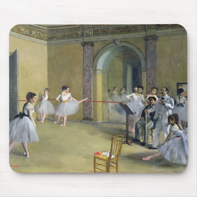 Edgar Degas | das Tanz-Foyer Mousepad (Vorne)