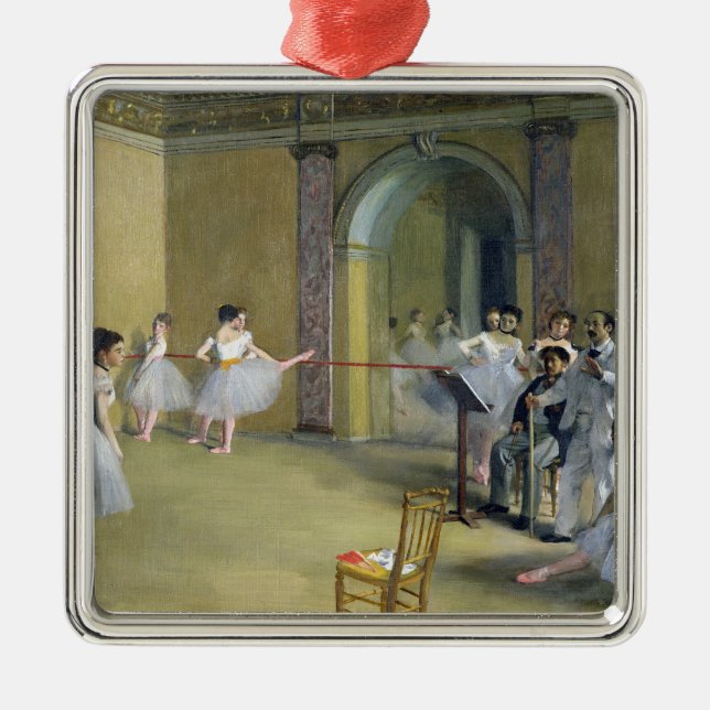 Edgar Degas | das Tanz-Foyer Silbernes Ornament (Vorne)