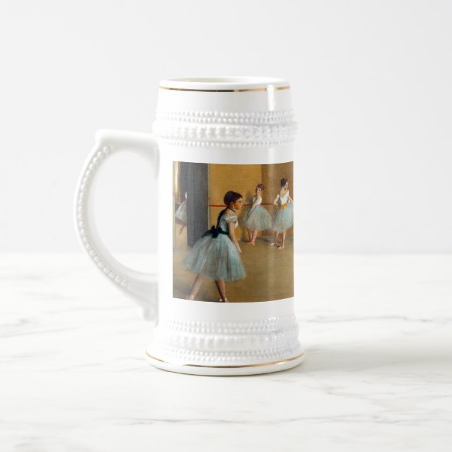 Edgar Degas Das Tanzfoyer der Oper Bierglas (Links)