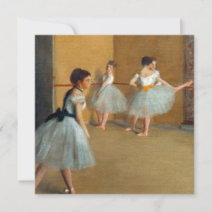 Edgar Degas Das Tanzfoyer der Oper Einladung