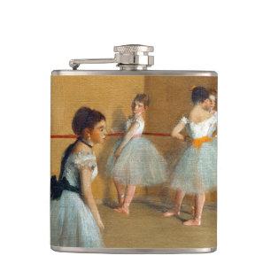 Edgar Degas Das Tanzfoyer der Oper Flachmann