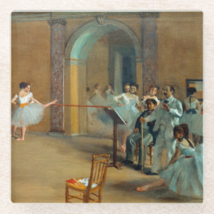 Edgar Degas Das Tanzfoyer der Oper Glasuntersetzer