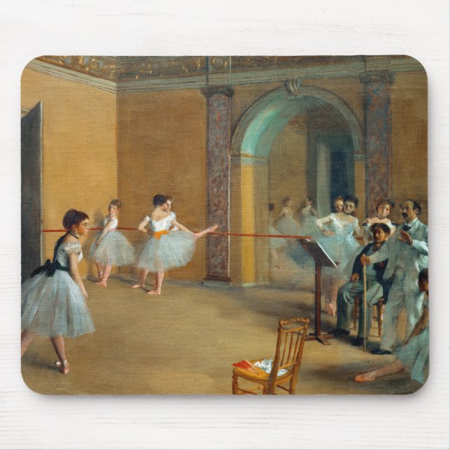 Edgar Degas Das Tanzfoyer der Oper Mousepad (Vorne)