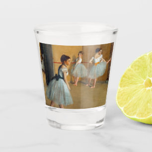 Edgar Degas Das Tanzfoyer der Oper Schnapsglas