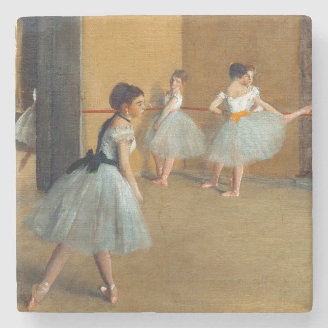 Edgar Degas Das Tanzfoyer der Oper Steinuntersetzer (Vorderseite)
