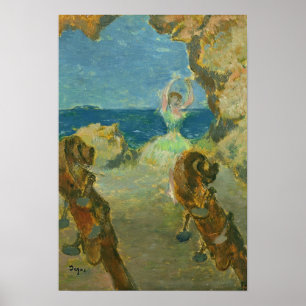 Edgar Degas   Der Balletttänzer, 1891 Poster
