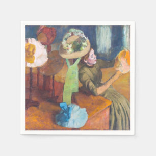 Edgar Degas - Der Hutladen Serviette