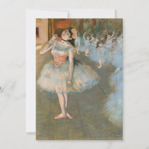 Edgar Degas - Der Star Dankeskarte