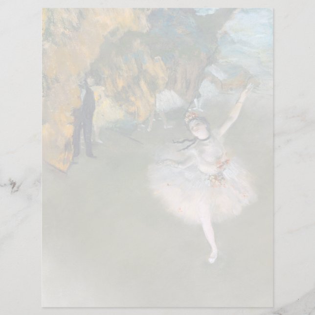 Edgar Degas | Der Star oder Tänzer auf der Bühne (Vorderseite)