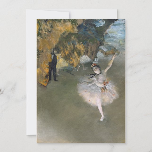 Edgar Degas - Der Star oder Tänzer auf der Bühne (Vorderseite)