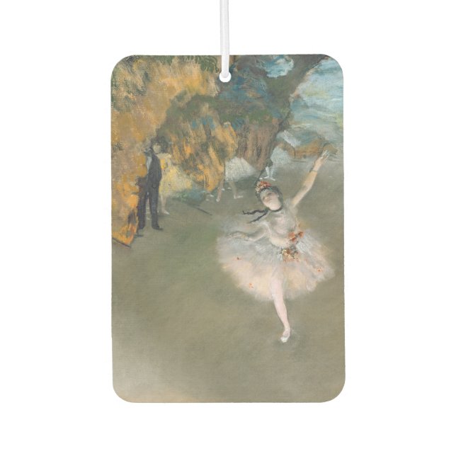 Edgar Degas | Der Star oder Tänzer auf der Bühne Autolufterfrischer (Vorderseite)