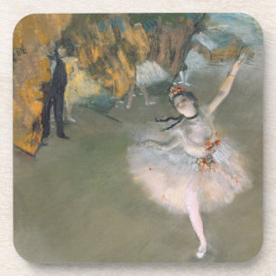 Edgar Degas Der Star oder Tänzer auf der Bühne Getränkeuntersetzer