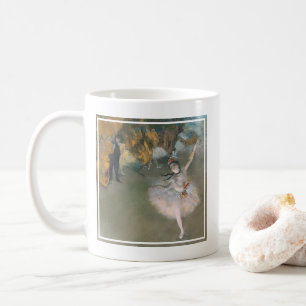 Edgar Degas Der Star oder Tänzer auf der Bühne Kaffeetasse