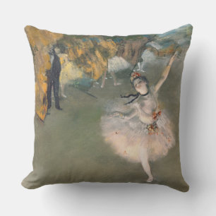 Edgar Degas   Der Star oder Tänzer auf der Bühne Kissen