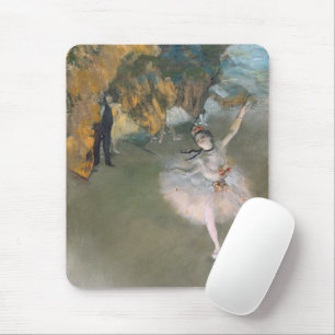 Edgar Degas Der Star oder Tänzer auf der Bühne Mousepad