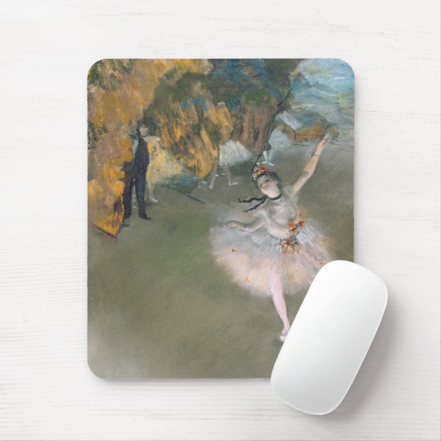Edgar Degas | Der Star oder Tänzer auf der Bühne Mousepad (Mit Mouse)