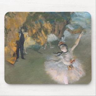 Edgar Degas Der Star oder Tänzer auf der Bühne Mousepad