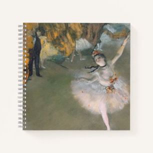 Edgar Degas Der Star oder Tänzer auf der Bühne Notizbuch