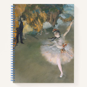 Edgar Degas   Der Star oder Tänzer auf der Bühne Notizbuch
