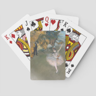 Edgar Degas   Der Star oder Tänzer auf der Bühne Spielkarten