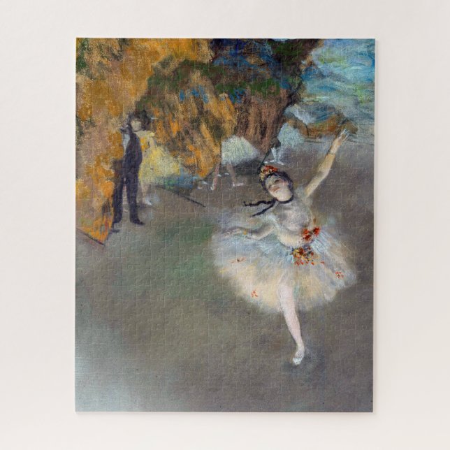 Edgar Degas - Der Star / Tänzer auf der Bühne (Vertikal)