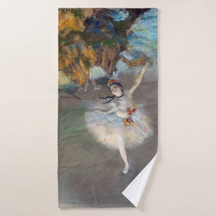 Edgar Degas - Der Star / Tänzer auf der Bühne Badhandtuch Set
