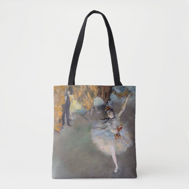 Edgar Degas - Der Star / Tänzer auf der Bühne Tasche (Vorderseite)