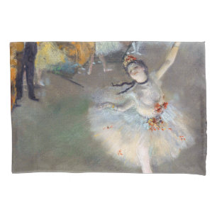 Edgar Degas - Der Stern / Tänzerin auf der Bühne Kissenbezug