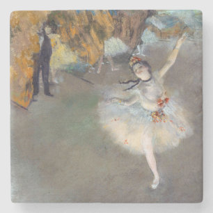 Edgar Degas - Der Stern / Tänzerin auf der Bühne Steinuntersetzer