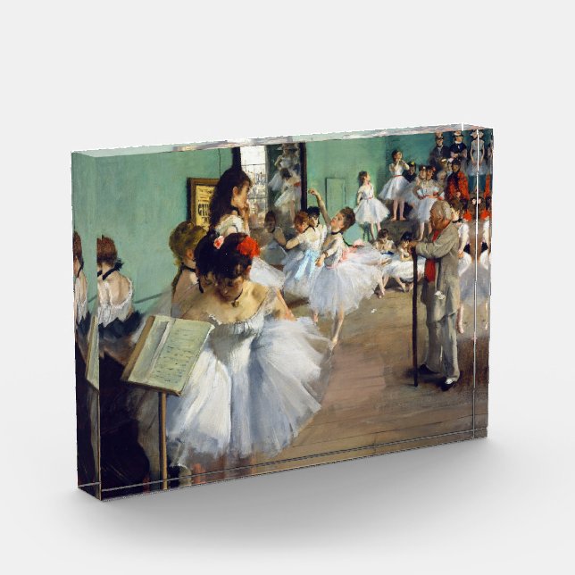 Edgar Degas - Der Tanzunterricht Fotoblock (Links)