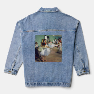 Edgar Degas - Der Tanzunterricht Jeansjacke