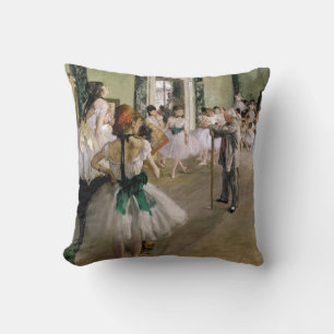 Edgar Degas - Der Tanzunterricht Kissen