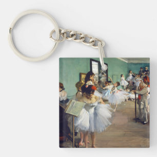 Edgar Degas - Der Tanzunterricht Schlüsselanhänger