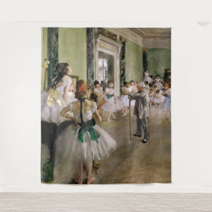 Edgar Degas - Der Tanzunterricht Wandteppich