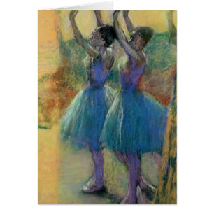 Edgar Degas   deux danseurs bleus