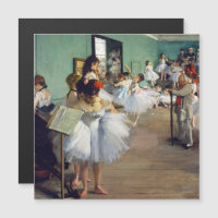 Edgar Degas - Die Dance-Klasse der Magnetkarte