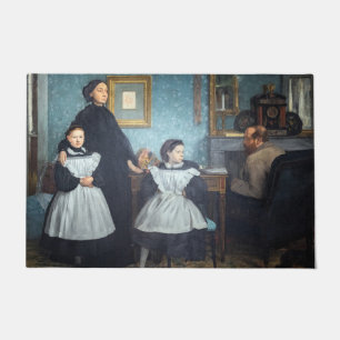Edgar Degas - Die Familie Bellelli Fußmatte