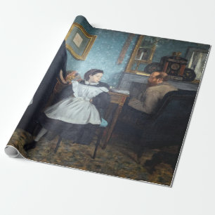 Edgar Degas - Die Familie Bellelli Geschenkpapier