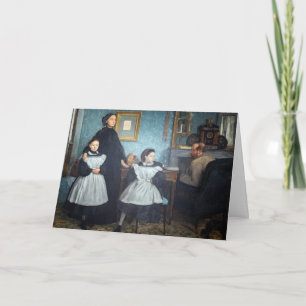 Edgar Degas - Die Familie Bellelli Karte