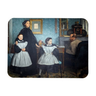 Edgar Degas - Die Familie Bellelli Magnet
